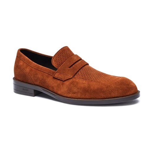BOSS BLACK Skórzane loafersy Tayil ze sklepu Gomez Fashion Store w kategorii Mokasyny męskie - zdjęcie 184302553