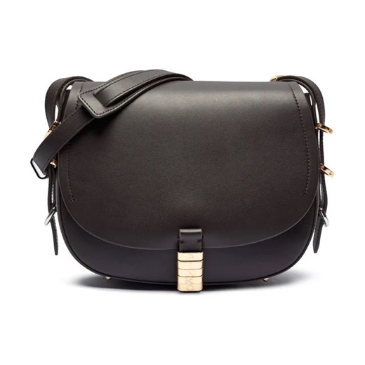 Pinko Skórzana torebka na ramię SADDLE CLASSIC FIORE ze sklepu Gomez Fashion Store w kategorii Listonoszki - zdjęcie 184302571