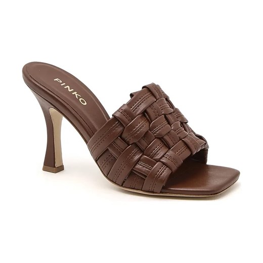 Pinko Klapki CORINNA | z dodatkiem skóry ze sklepu Gomez Fashion Store w kategorii Klapki damskie - zdjęcie 184302654