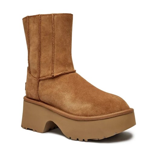 UGG Skórzane śniegowce Classic Twin New Heights ze sklepu Gomez Fashion Store w kategorii Śniegowce damskie - zdjęcie 184302662