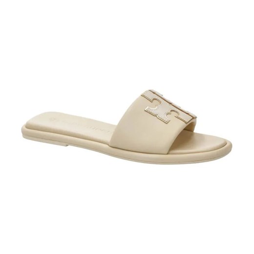 TORY BURCH Skórzane klapki ze sklepu Gomez Fashion Store w kategorii Klapki damskie - zdjęcie 184302663