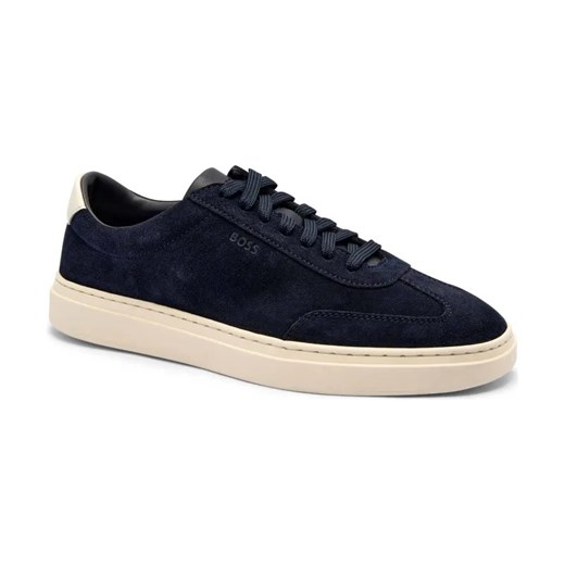 BOSS BLACK Skórzane sneakersy Kieran_Tenn_sdoxf ze sklepu Gomez Fashion Store w kategorii Buty sportowe męskie - zdjęcie 184302700