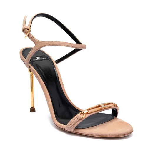 Elisabetta Franchi Skórzane sandały na szpilce ze sklepu Gomez Fashion Store w kategorii Sandały damskie - zdjęcie 184302740