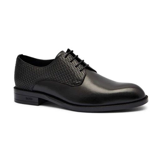 BOSS BLACK Skórzane derby Tayil ze sklepu Gomez Fashion Store w kategorii Buty eleganckie męskie - zdjęcie 184302822
