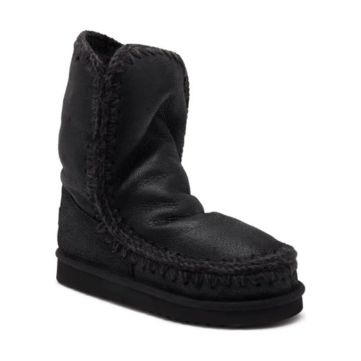 MOU Skórzane śniegowce | z dodatkiem wełny ze sklepu Gomez Fashion Store w kategorii Śniegowce damskie - zdjęcie 184302824