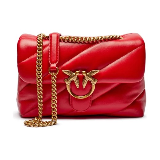 Pinko Skórzana torebka na ramię LOVE PUFF CLASSIC ze sklepu Gomez Fashion Store w kategorii Listonoszki - zdjęcie 184302842