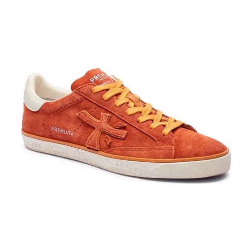 Premiata Skórzane sneakersy STEVEN ze sklepu Gomez Fashion Store w kategorii Buty sportowe męskie - zdjęcie 184302934