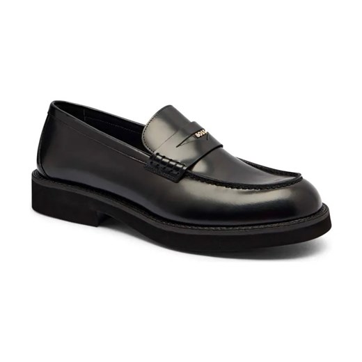 BOSS BLACK Skórzane loafersy Eleri ze sklepu Gomez Fashion Store w kategorii Półbuty damskie - zdjęcie 184302953