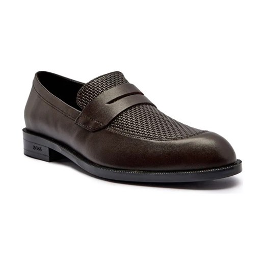 BOSS BLACK Skórzane loafersy Tayil ze sklepu Gomez Fashion Store w kategorii Mokasyny męskie - zdjęcie 184302963