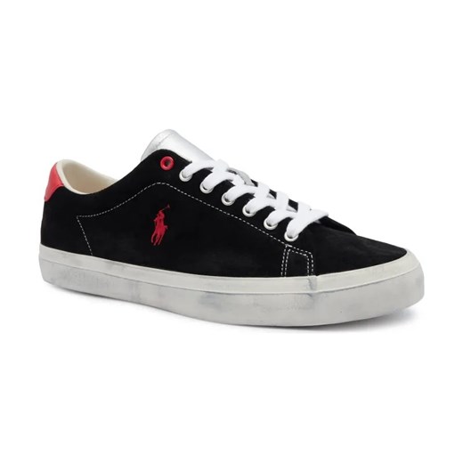 POLO RALPH LAUREN Skórzane sneakersy LONGWOOD ze sklepu Gomez Fashion Store w kategorii Buty sportowe męskie - zdjęcie 184302974