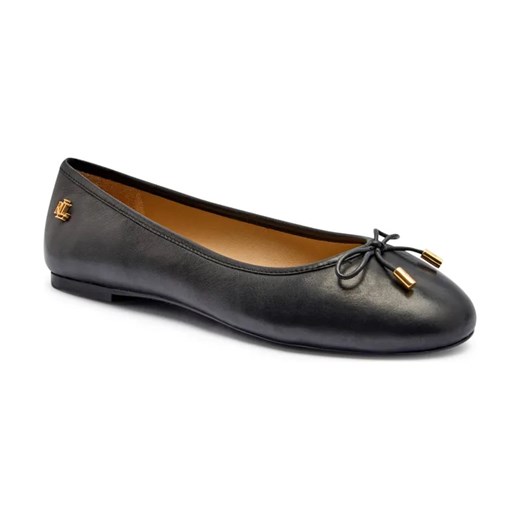 LAUREN RALPH LAUREN Skórzane baleriny JAYNA ze sklepu Gomez Fashion Store w kategorii Balerinki - zdjęcie 184302980