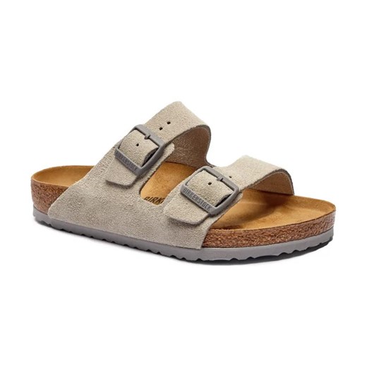 Birkenstock Skórzane klapki Arizona LEVE EVA 45 Gomez Fashion Store wyprzedaż