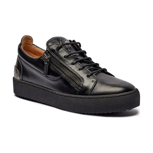 Giuseppe Zanotti Skórzane sneakersy LONDON ze sklepu Gomez Fashion Store w kategorii Buty sportowe męskie - zdjęcie 184303043