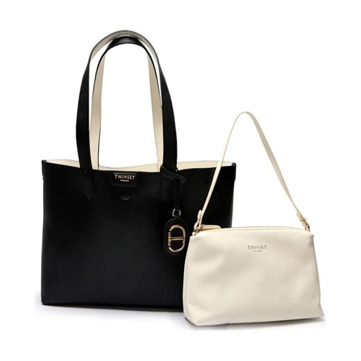 TWINSET Shopperka 2w1 ze sklepu Gomez Fashion Store w kategorii Torby Shopper bag - zdjęcie 184303044