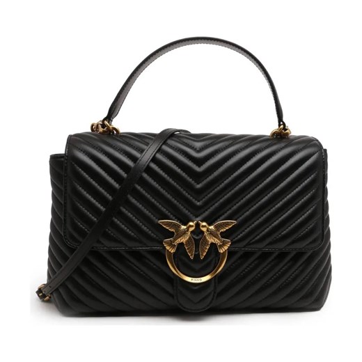 Pinko Skórzana torebka na ramię LOVE LADY PUFF BIG CL PLTT ze sklepu Gomez Fashion Store w kategorii Listonoszki - zdjęcie 184303103