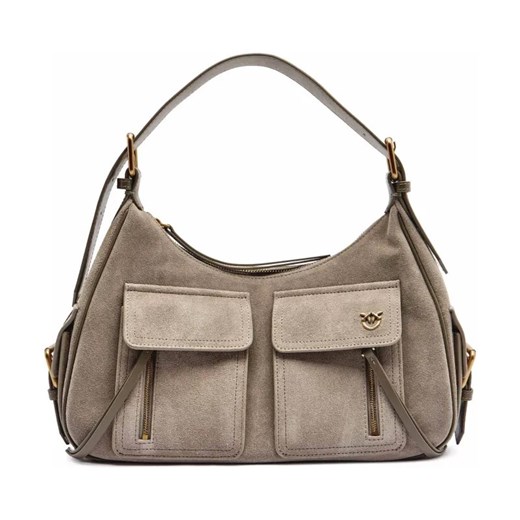 Pinko Skórzana hobo CARGO ze sklepu Gomez Fashion Store w kategorii Torebki hobo - zdjęcie 184303104