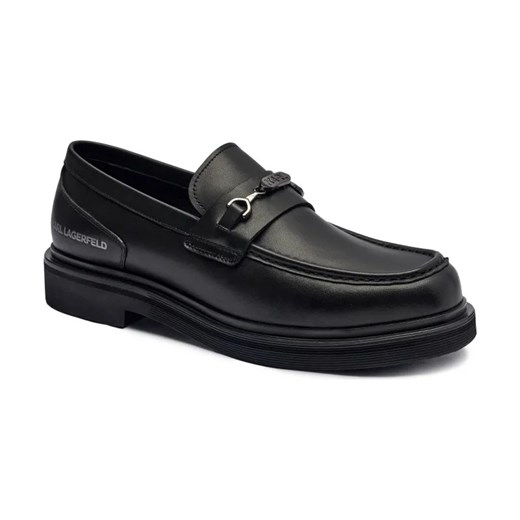 Karl Lagerfeld Skórzane loafersy KINGSTON ze sklepu Gomez Fashion Store w kategorii Mokasyny męskie - zdjęcie 184303131