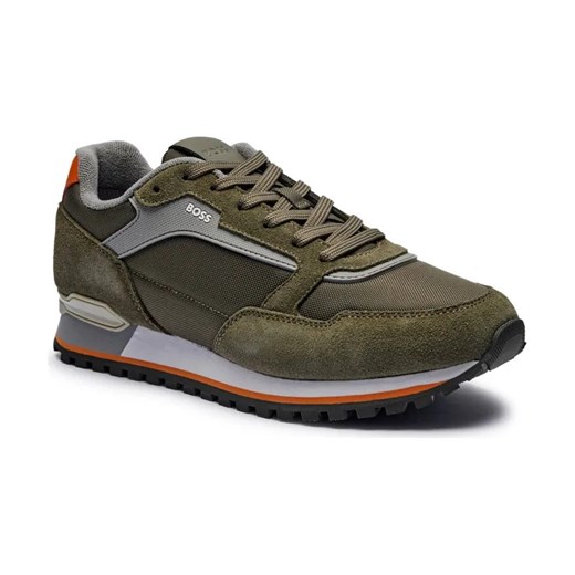 BOSS BLACK Sneakersy Parkour-L_Runn_sdnyt | z dodatkiem skóry ze sklepu Gomez Fashion Store w kategorii Buty sportowe męskie - zdjęcie 184303170