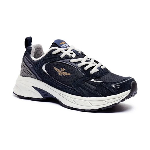Aeronautica Militare Sneakersy | z dodatkiem skóry ze sklepu Gomez Fashion Store w kategorii Buty sportowe męskie - zdjęcie 184303182