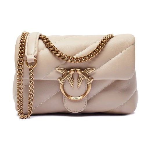 Pinko Skórzana torebka na ramię LOVE PUFF MINI ze sklepu Gomez Fashion Store w kategorii Listonoszki - zdjęcie 184303291