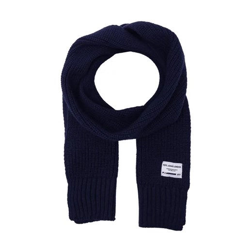 Pepe Jeans London Szal JOHNNY SCARF | z dodatkiem wełny ze sklepu Gomez Fashion Store w kategorii Szaliki dziecięce - zdjęcie 184303292