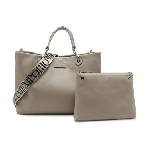 Emporio Armani Skórzana shopperka + saszetka ze sklepu Gomez Fashion Store w kategorii Torby Shopper bag - zdjęcie 184303343