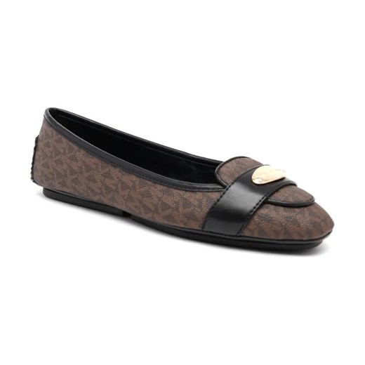 Michael Kors Baleriny PLATE MOC | z dodatkiem skóry ze sklepu Gomez Fashion Store w kategorii Balerinki - zdjęcie 184303362