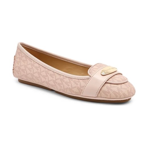 Michael Kors Baleriny PLATE MOC | z dodatkiem skóry ze sklepu Gomez Fashion Store w kategorii Balerinki - zdjęcie 184303441