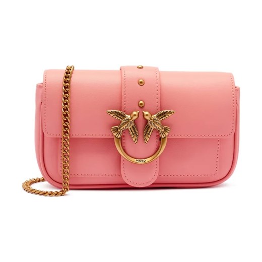 Pinko Skórzana torebka na ramię LOVE ONE POCKET C ze sklepu Gomez Fashion Store w kategorii Listonoszki - zdjęcie 184303480