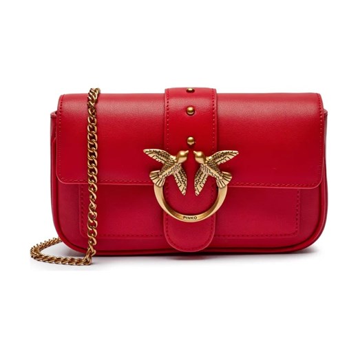 Pinko Skórzana torebka na ramię LOVE ONE POCKET C ze sklepu Gomez Fashion Store w kategorii Listonoszki - zdjęcie 184303483