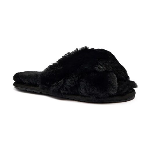 EMU Australia Wełniane obuwie domowe MAYBERRY | z dodatkiem skóry ze sklepu Gomez Fashion Store w kategorii Kapcie damskie - zdjęcie 184303523