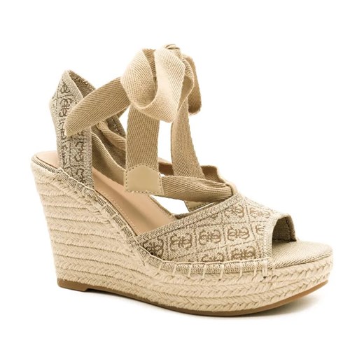 Guess Koturny HALONA | z dodatkiem skóry ze sklepu Gomez Fashion Store w kategorii Espadryle damskie - zdjęcie 184303552