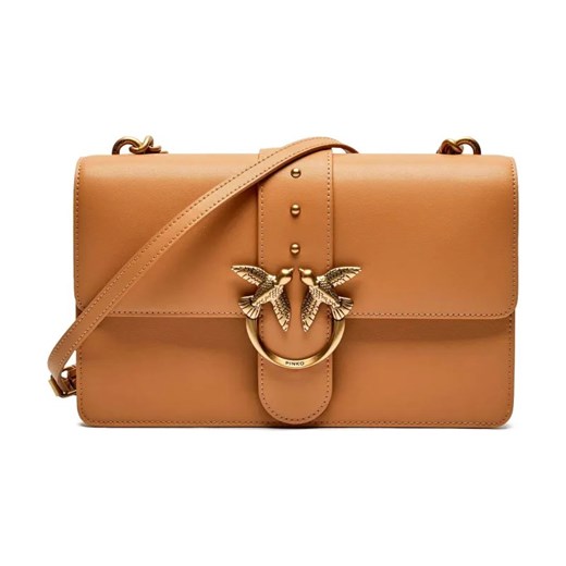 Pinko Skórzana torebka na ramię LOVE ONE CLASSIC ze sklepu Gomez Fashion Store w kategorii Listonoszki - zdjęcie 184303573
