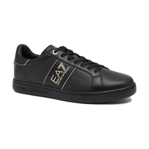 EA7 Skórzane sneakersy ze sklepu Gomez Fashion Store w kategorii Buty sportowe męskie - zdjęcie 184303582