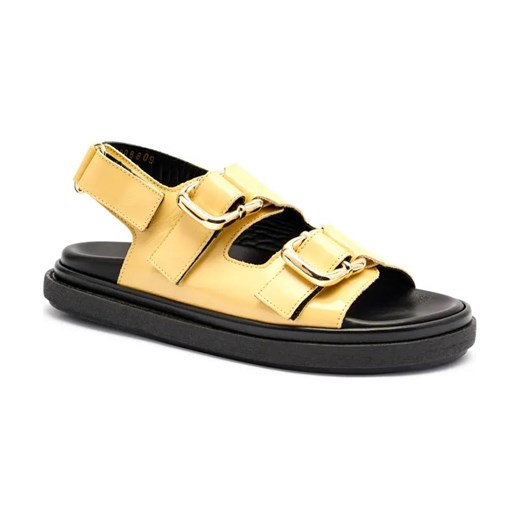 Alohas Skórzane sandały ze sklepu Gomez Fashion Store w kategorii Sandały damskie - zdjęcie 184303583