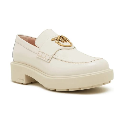 Pinko Skórzane loafersy TINA ze sklepu Gomez Fashion Store w kategorii Półbuty damskie - zdjęcie 184303652