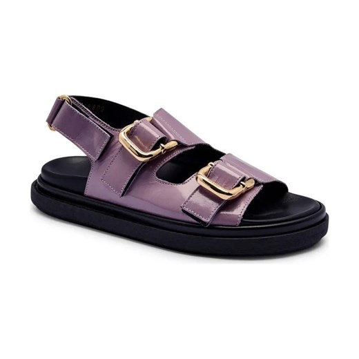 Alohas Skórzane sandały ze sklepu Gomez Fashion Store w kategorii Sandały damskie - zdjęcie 184303663