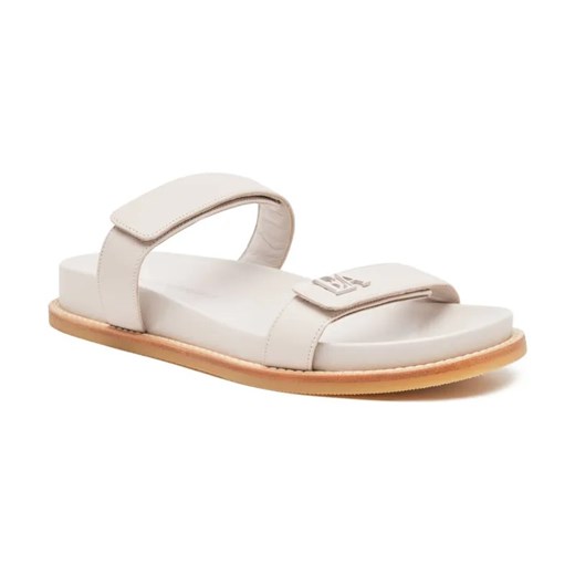 Emporio Armani Skórzane klapki ze sklepu Gomez Fashion Store w kategorii Klapki damskie - zdjęcie 184303674