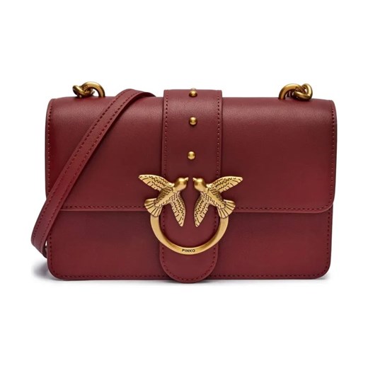 Pinko Skórzana torebka na ramię LOVE ONE MINI ze sklepu Gomez Fashion Store w kategorii Listonoszki - zdjęcie 184303681