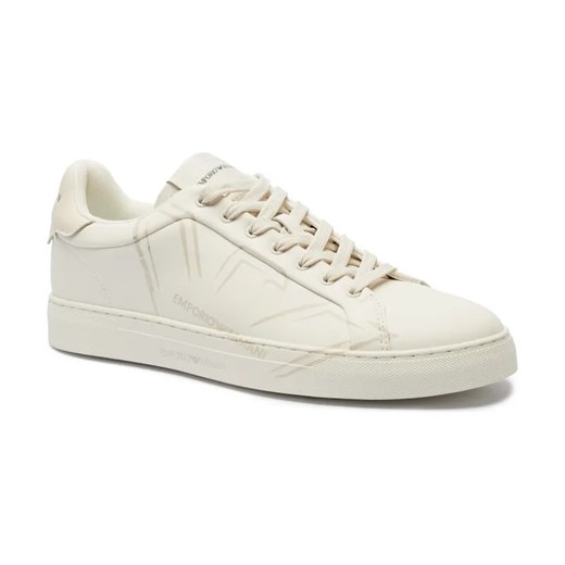 Emporio Armani Skórzane sneakersy ze sklepu Gomez Fashion Store w kategorii Buty sportowe męskie - zdjęcie 184303770