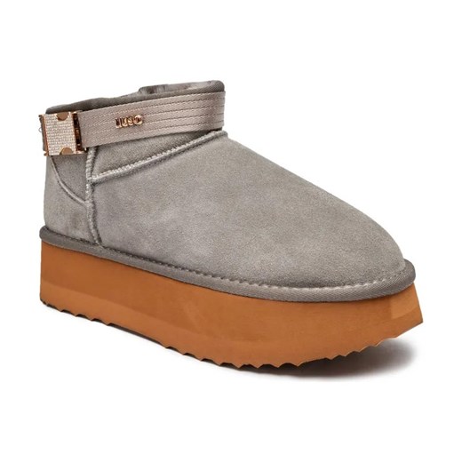 Liu Jo Skórzane śniegowce JANE 03 ze sklepu Gomez Fashion Store w kategorii Śniegowce damskie - zdjęcie 184303792