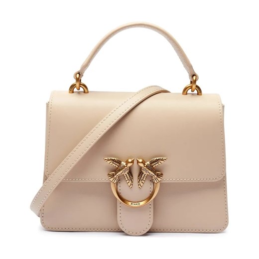 Pinko Skórzany kuferek Love One Top Handle Mini ze sklepu Gomez Fashion Store w kategorii Kuferki - zdjęcie 184303844