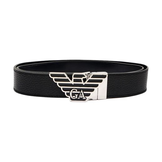 Emporio Armani Skórzany dwustronny pasek ze sklepu Gomez Fashion Store w kategorii Paski męskie - zdjęcie 184303890