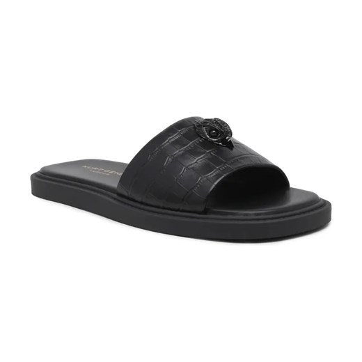 Kurt Geiger Skórzane klapki OSCAR ze sklepu Gomez Fashion Store w kategorii Klapki męskie - zdjęcie 184303904