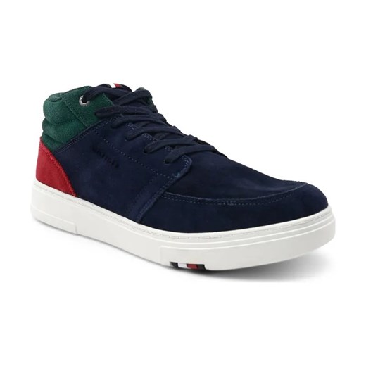 Tommy Hilfiger Skórzane sneakersy MODERN CUPSOLE CHUKKA SUEDE ze sklepu Gomez Fashion Store w kategorii Buty sportowe męskie - zdjęcie 184303930