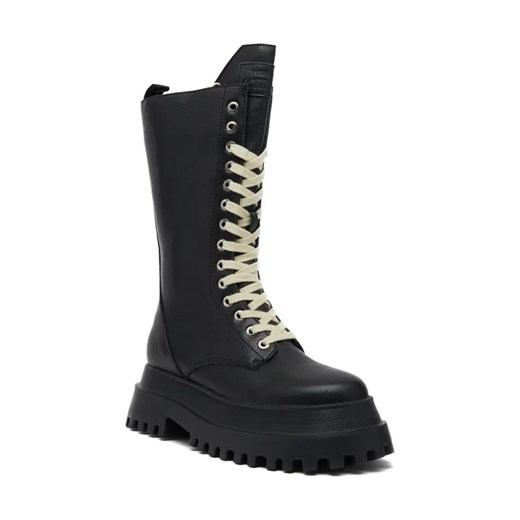 Twinset Actitude Botki ANFIBIO | z dodatkiem skóry ze sklepu Gomez Fashion Store w kategorii Workery damskie - zdjęcie 184303950