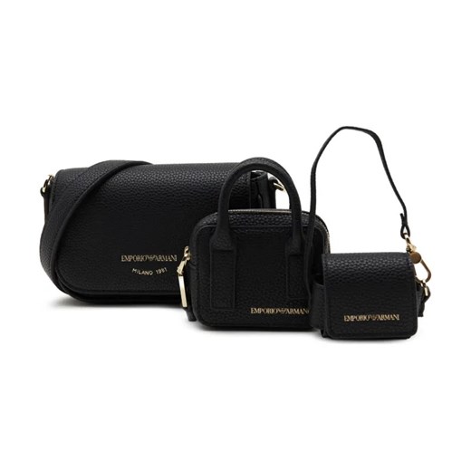 Emporio Armani Torebka na ramię + saszetki Emporio Armani One Size okazyjna cena Gomez Fashion Store