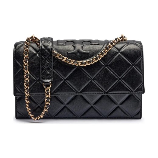 TORY BURCH Skórzana torebka na ramię Fleming ze sklepu Gomez Fashion Store w kategorii Listonoszki - zdjęcie 184303983