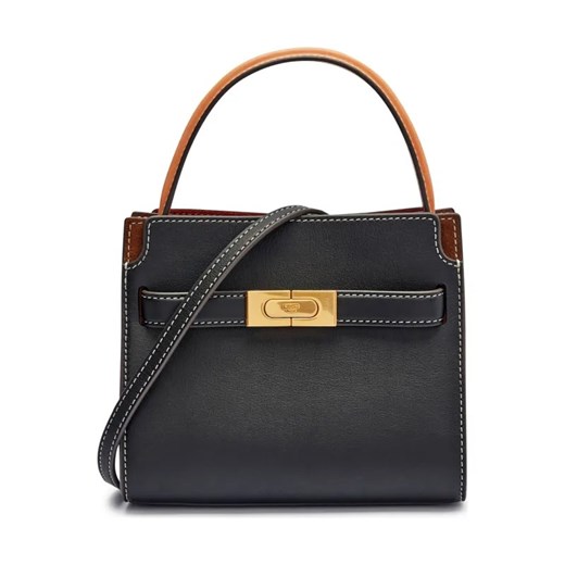 TORY BURCH Skórzany kuferek LEE RADZIWILL Tory Burch One Size Gomez Fashion Store okazyjna cena