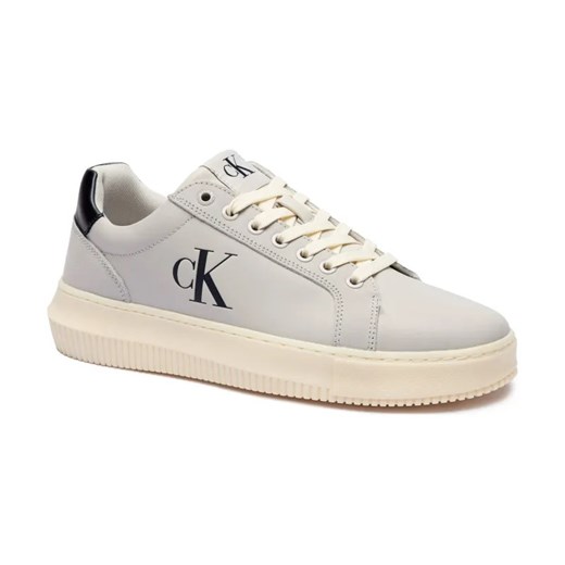 Calvin Klein Jeans Skórzane sneakersy CHUNKY ze sklepu Gomez Fashion Store w kategorii Buty sportowe męskie - zdjęcie 184304042
